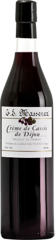 Crème de Cassis de Dijon - Distillerie Massenez - 20% - 70 CL - Alsace
