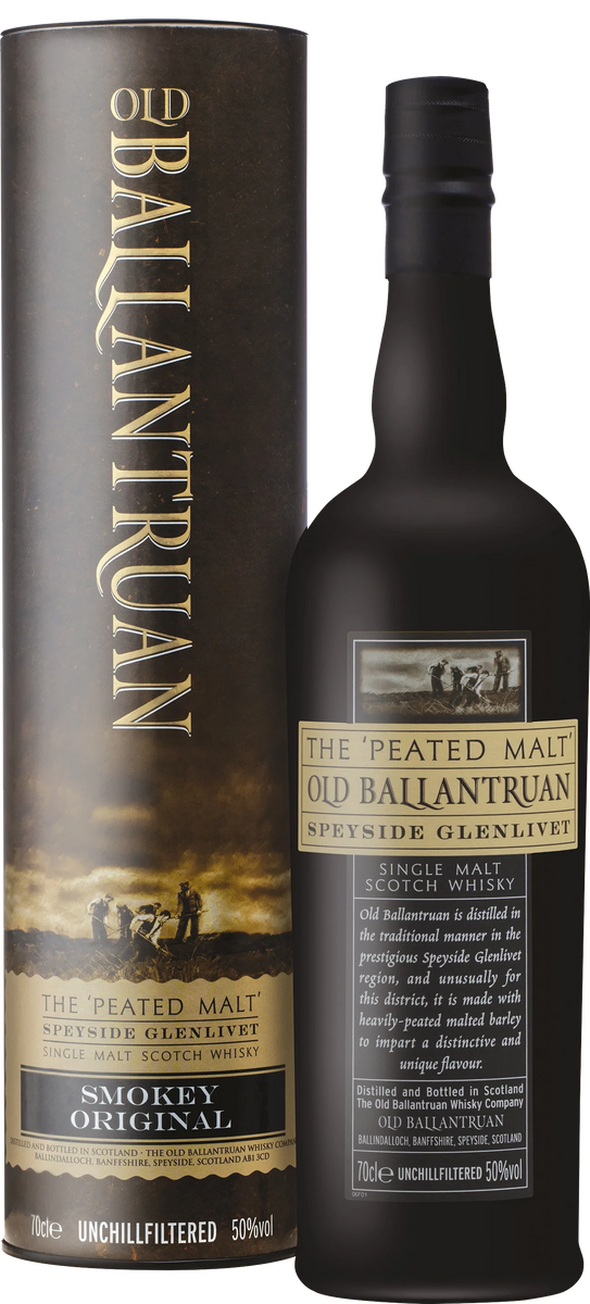 Old Ballantruan - Whisky tourbé - Distillerie Tomintoul - Speyside