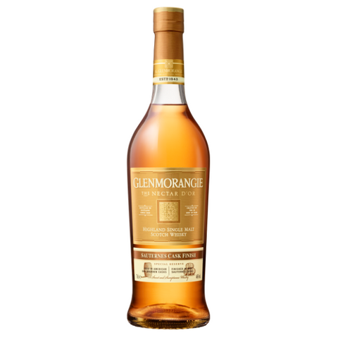 Highlands Single Malt Scotch Whisky - Glenmorangie  - The Nectar d'or - Sauternes Cask Finish 46° - 70 CL