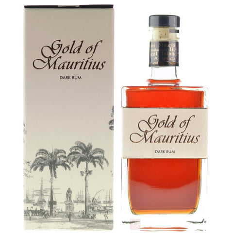 Rhum Gold Of Mauritius Dark - 40% - 70 CL - Île Maurice