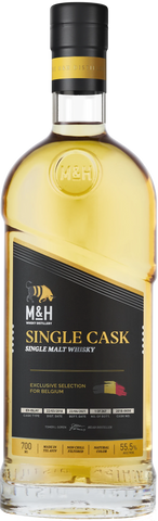 Milk & Honey - Single Cask Whisky - Single Malt - 55,5% - 70cl - Exclusive Selection for Belgium - Israël