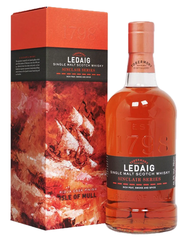 Ledaig - Single Malt Whisky - Sinclair Series Rioja Cask Finish - 46,3% 70cl